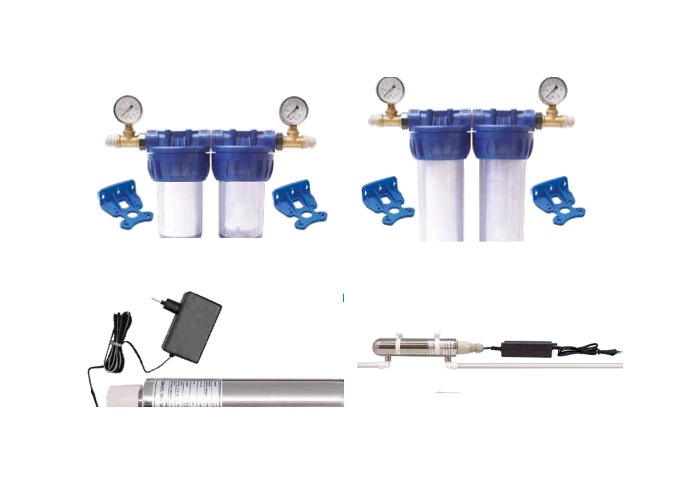Filtración, recambios y tratamiento UV